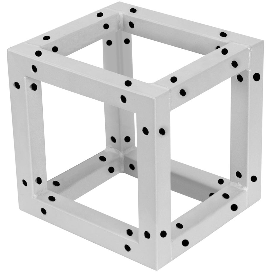 Decotruss Quad Corner blok zilver 20 x 20 cm