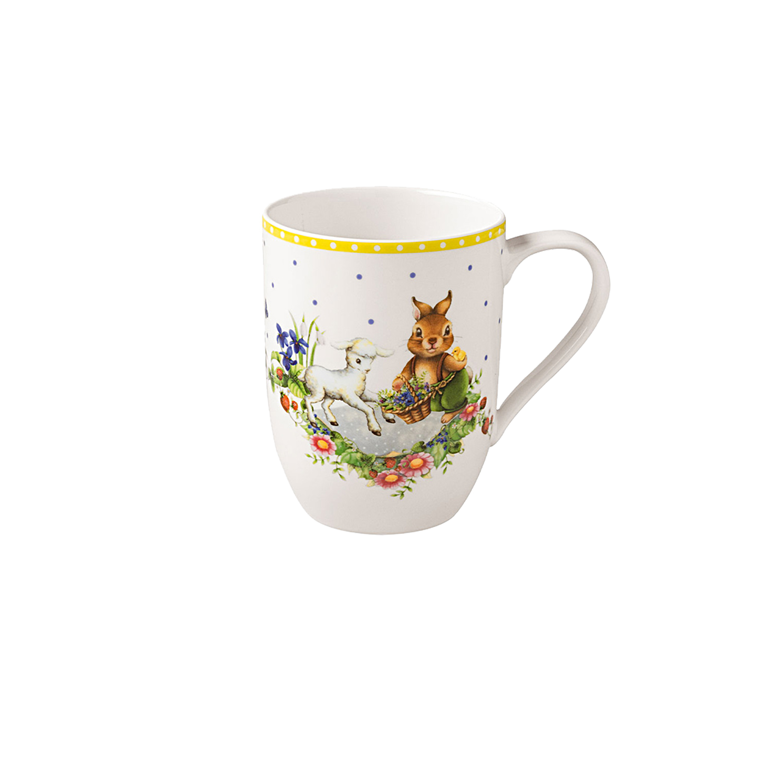 Spring Awakening Mug Multi-colored, 9.9 oz, Premium Porcelain