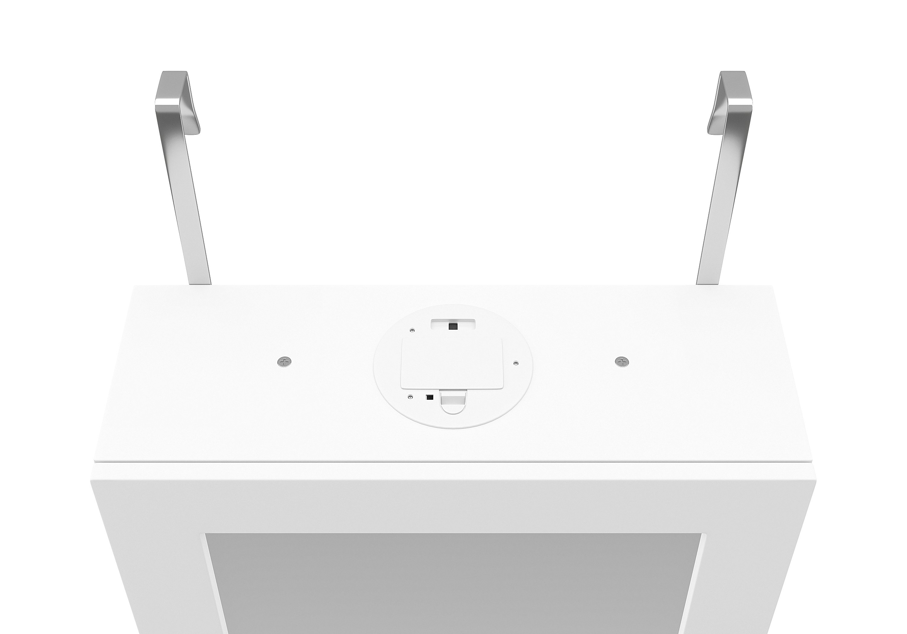Schmuckschrank mit Spiegel BELINA weiss