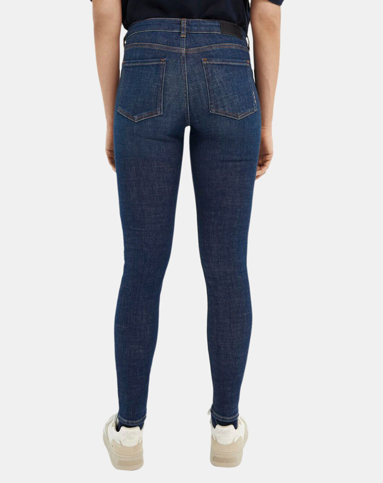 Scotch & Soda Jean Skinny Bohemienne Tr bleu foncé