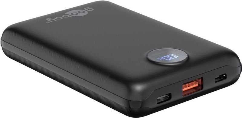 Goobay - Powerbank - 10.000 mAh - USB-C PD 20W - USB-A QC