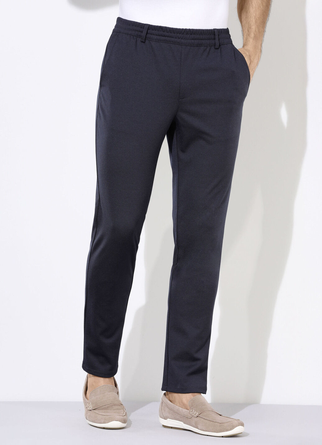 Schlupfhose mit Gummibund in 3 Farben