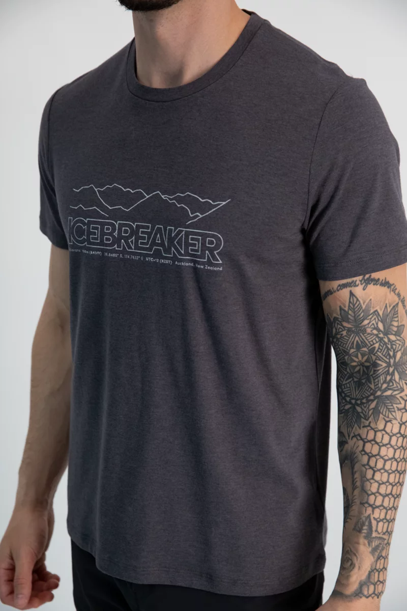 icebreaker Merino Central Classic Icebreaker Story Herren T-Shirt