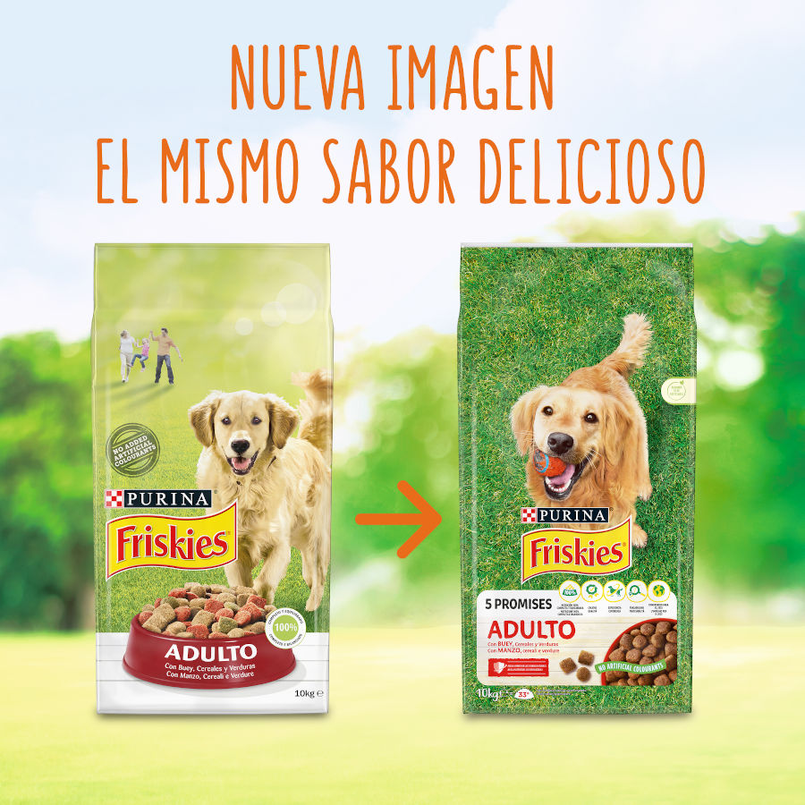 Ração para cães Friskies Adult com carne e vegetais