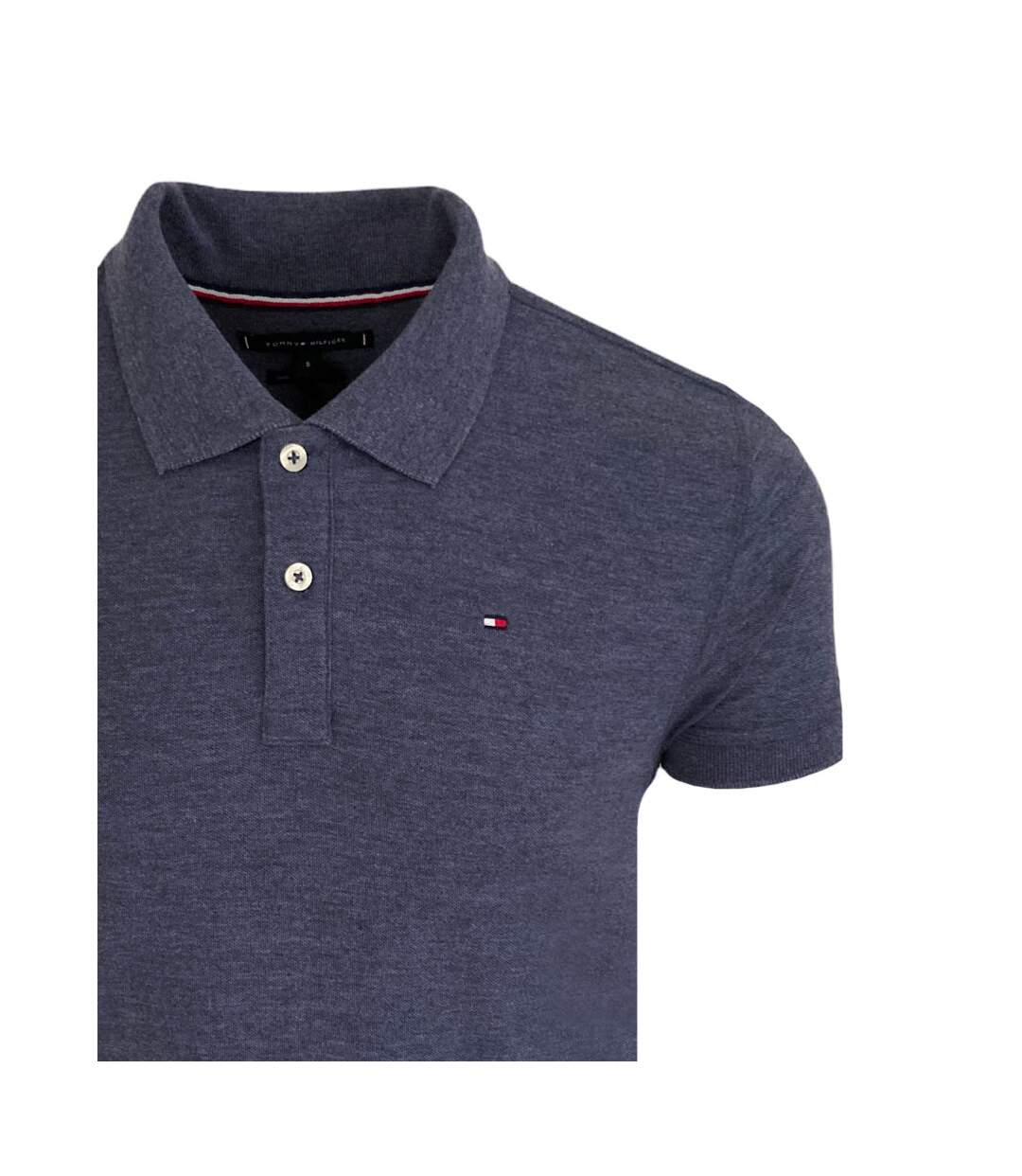 Polo Tommy Hilfiger homme Polo TH-C87 gris marine
