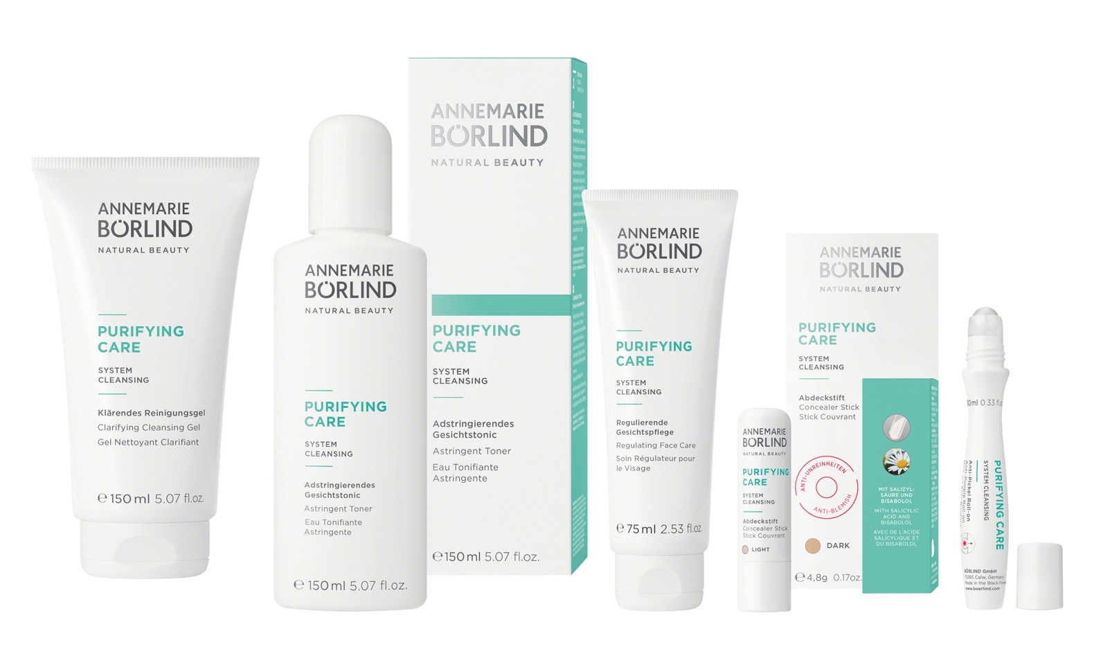Annemarie Börlind - Purifying Care Cleansing Gel 150 ml - Rens