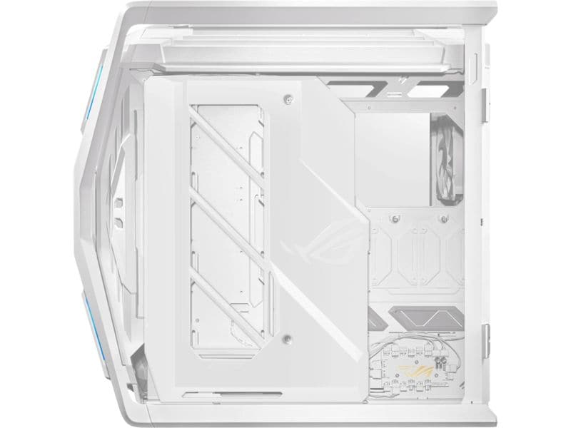 ASUS ROG PC-Gehäuse ROG Hyperion GR701 Weiss Premium-Tower mit großzügigem Innenraum und optimierter Kühlung