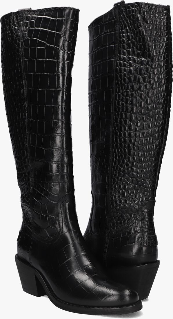 zwarte shabbies hoge laarzen juul mid boot