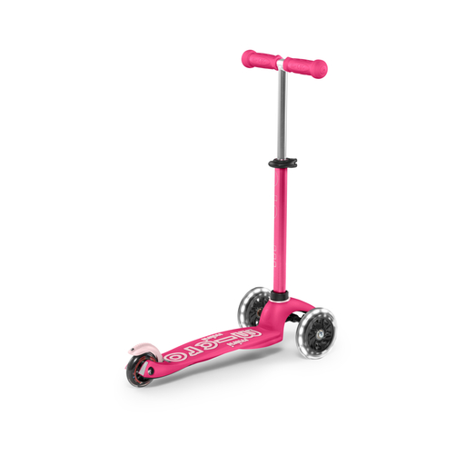 Patinete Mini Micro Deluxe Rosa Led