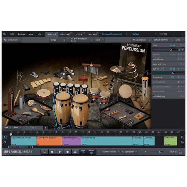 Toontrack Superior Drummer 3 Orchestral Edition