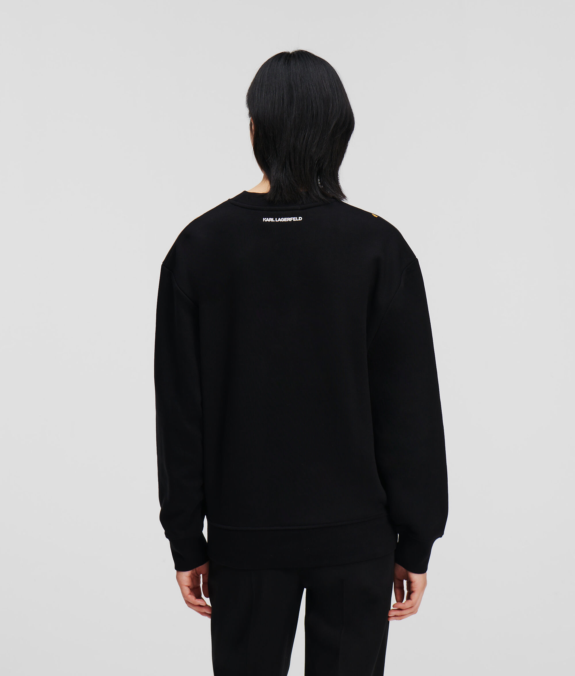 SWEAT-SHIRT À BRODERIE MÉTALLISÉE K/IKONIK