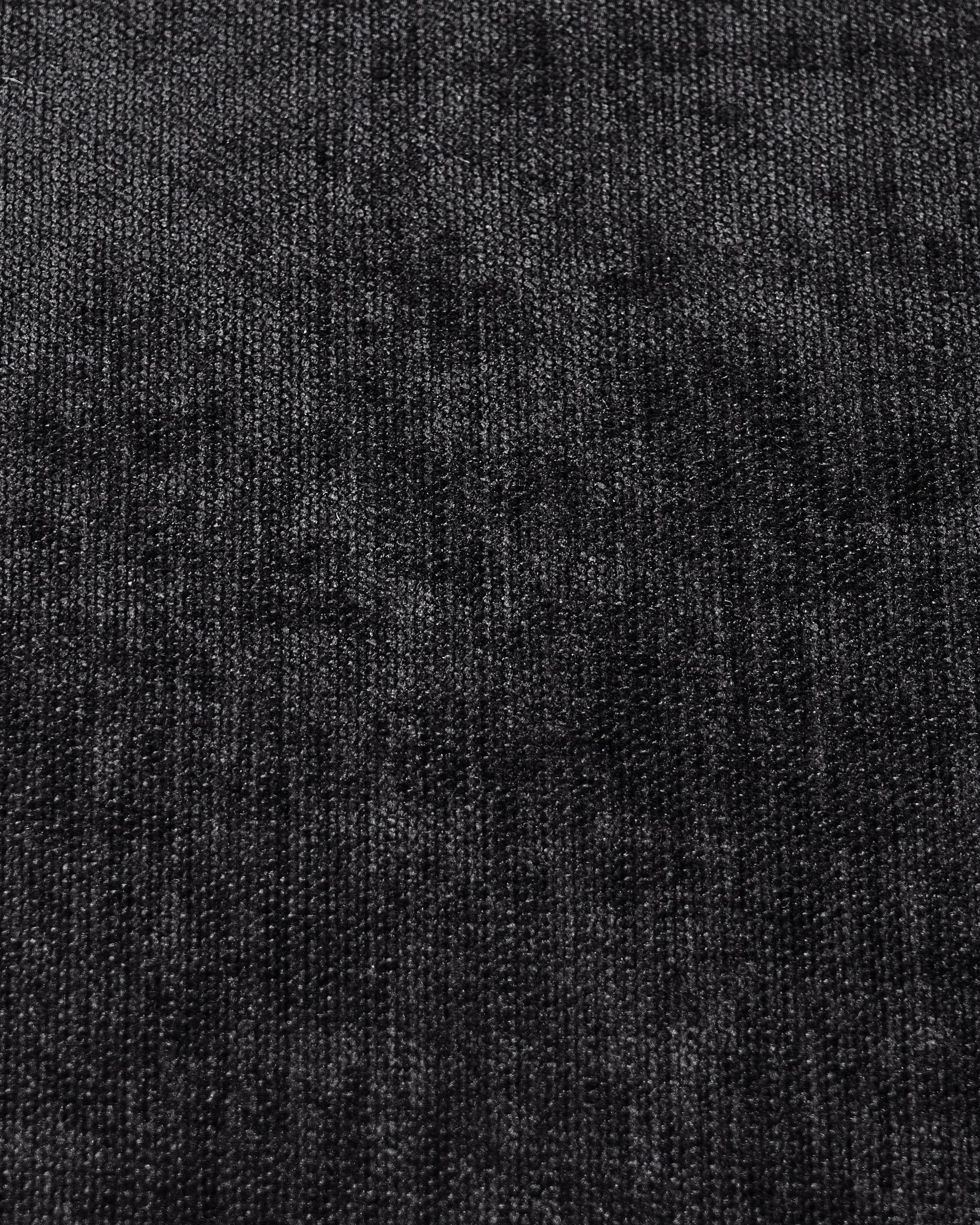 Fauteuil LEIREN Chenille Zwart