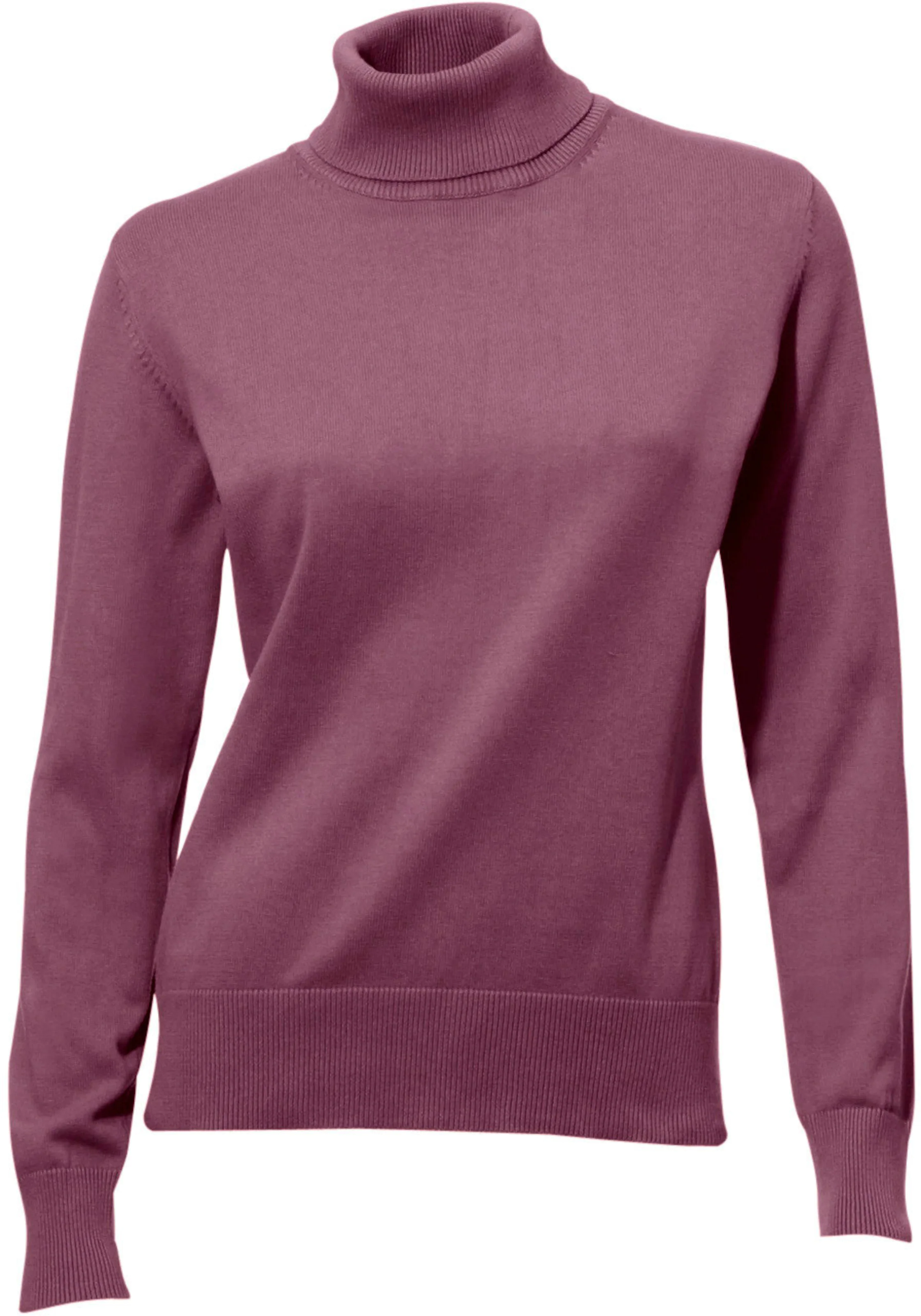 heine Rollkragenpullover in mauve