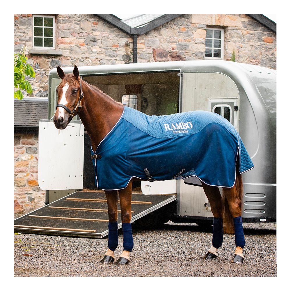 Horseware RAMBO TRAVEL SERIES 50G - Chemise de transport navy/silver