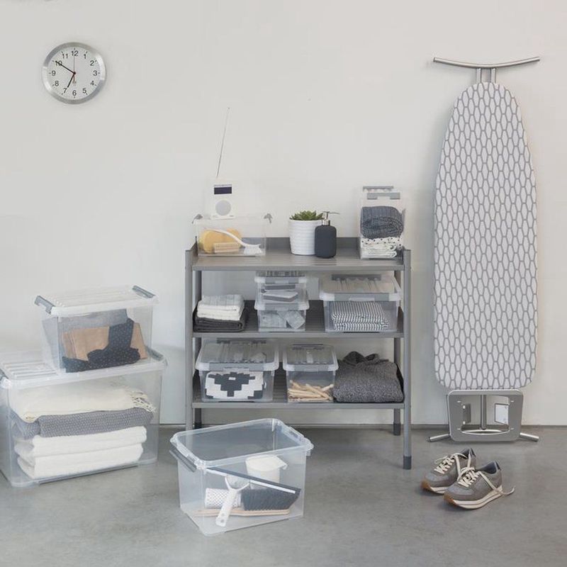 Curver Opbergbox Handy+ Met Wielen 65l Transparant