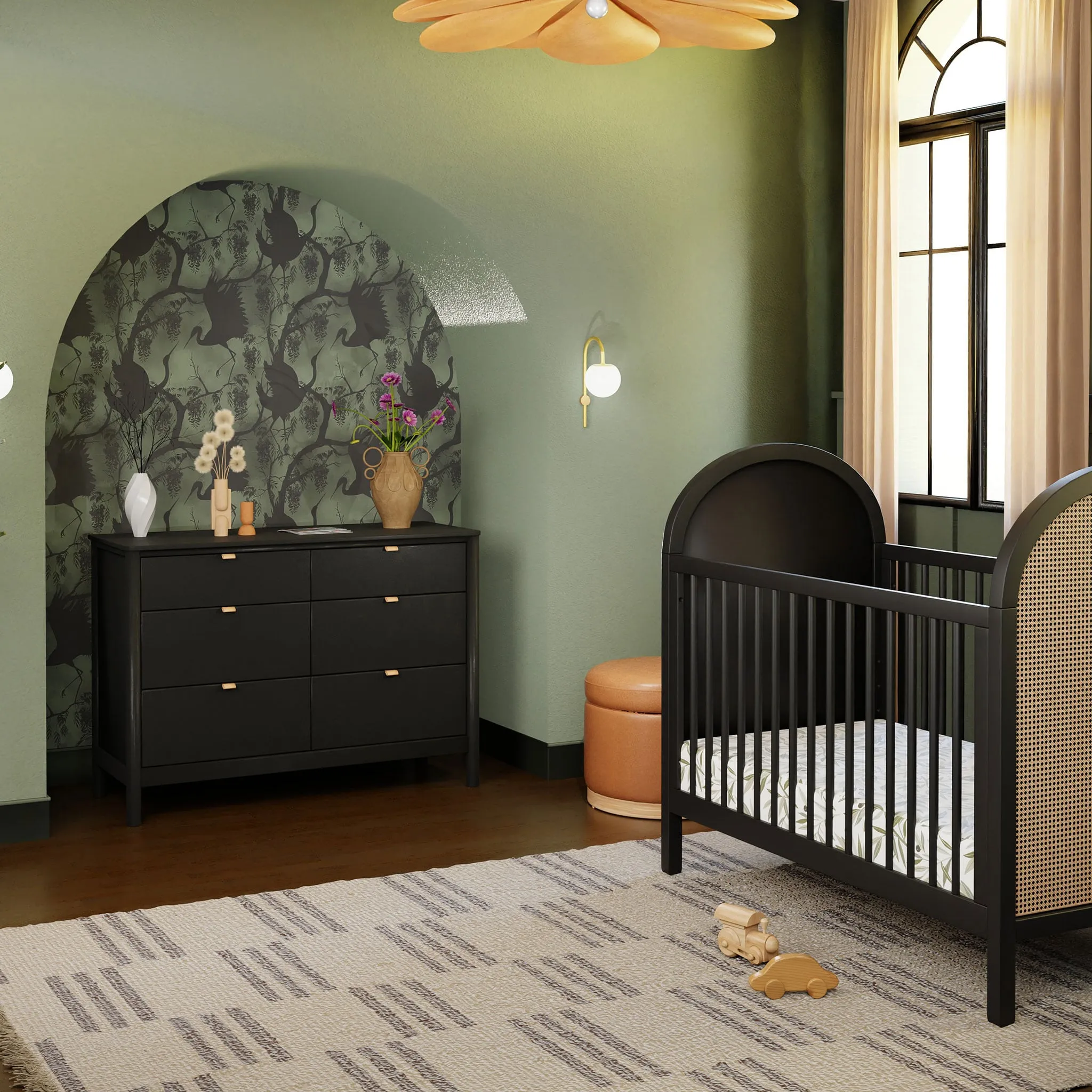 Babyletto Bureau 6 tiroirs Bondi - Noir