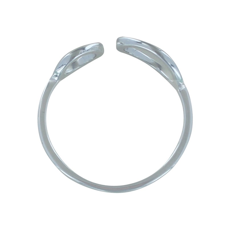 Bague Argent Deux Anneaux