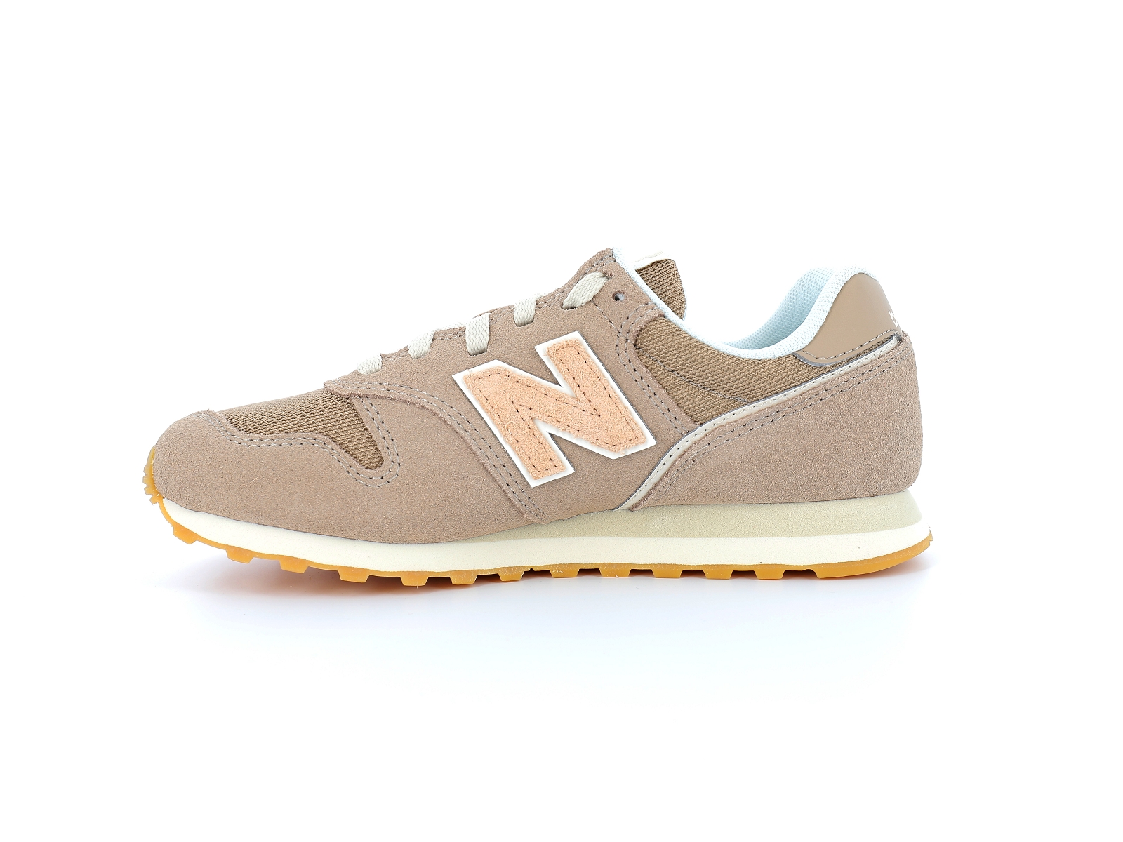 New balance a-WL373TM2 Matières combinées Beige Foncé