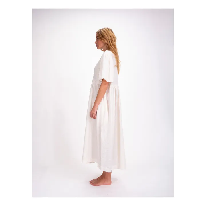 Virginie de Vinster Robe Birdy | Blanc