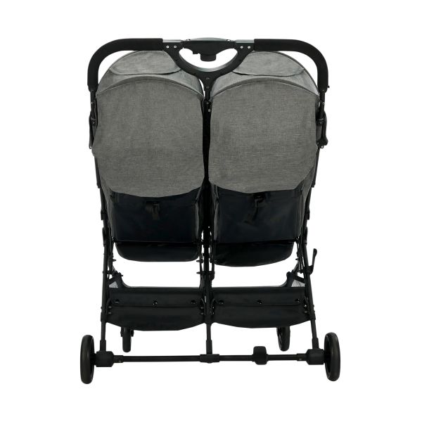 Asalvo Tweelingbuggy - Henry - Grey