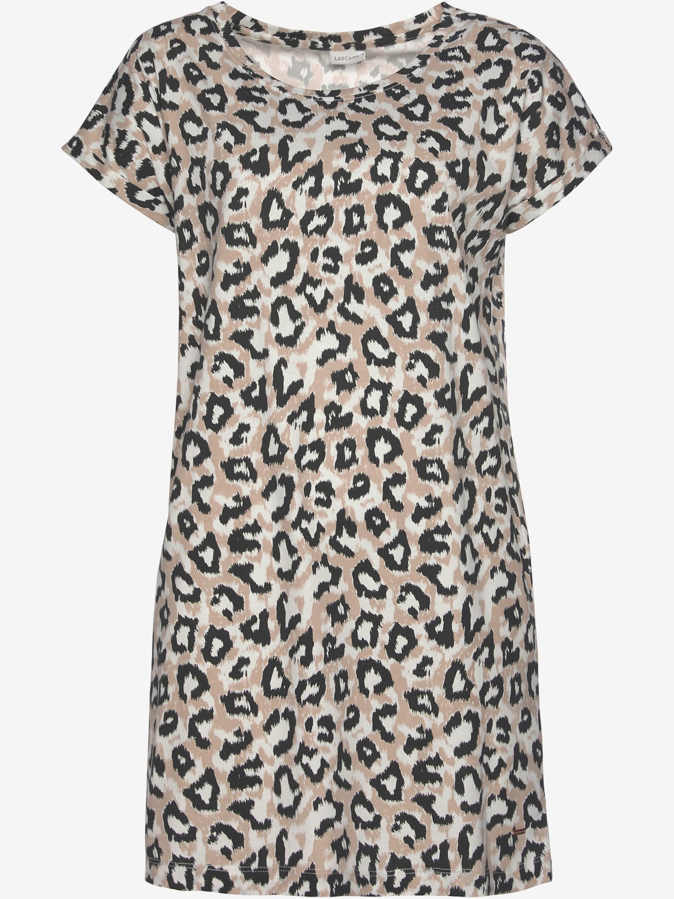 Chemise de nuit t-shirt long confortable, coupe ample