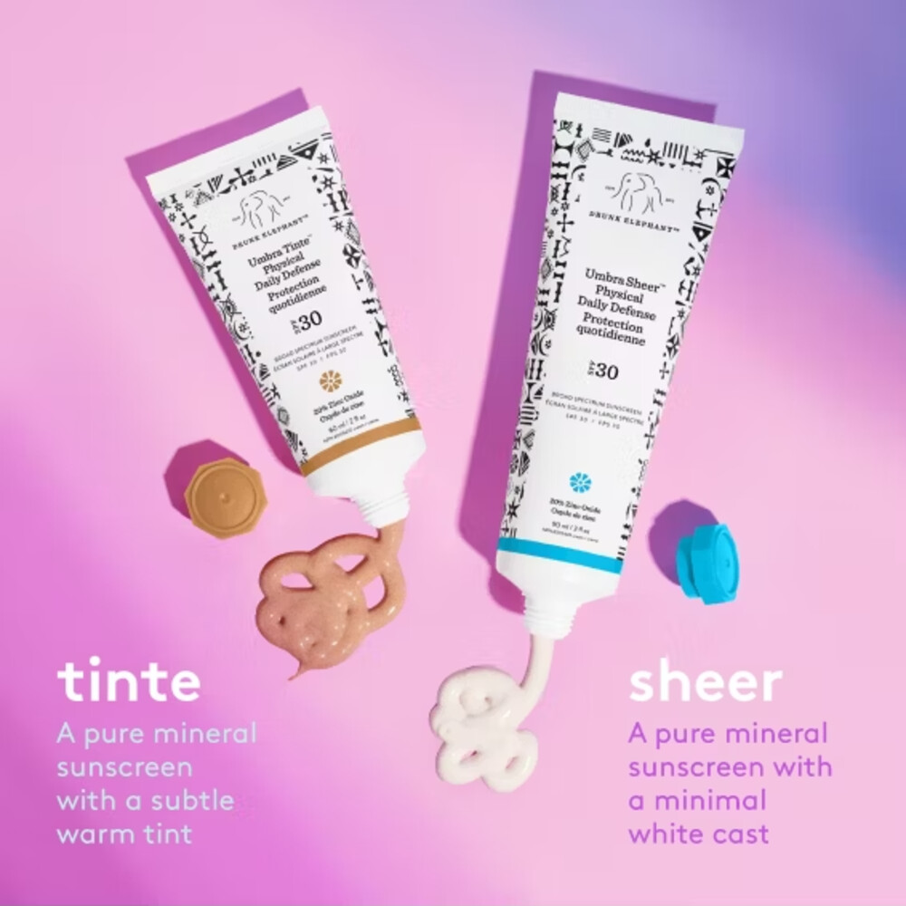 Drunk Elephant Umbra Tinte Physical Daily Defense SPF 30 Zonnebrandcreme60ml