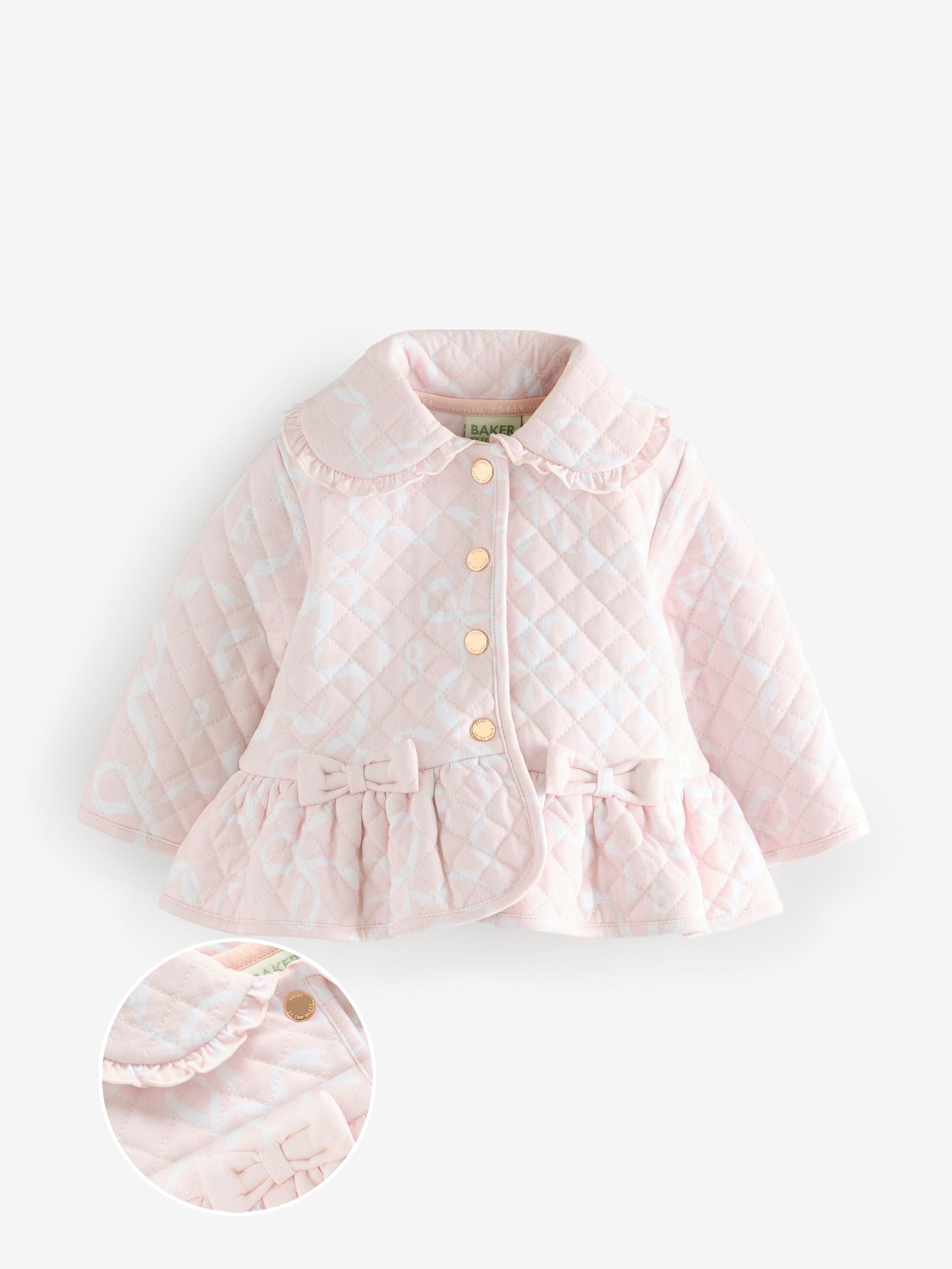 Multi - Baker by Ted Baker - Gewatteerd jack van 100% katoen met print