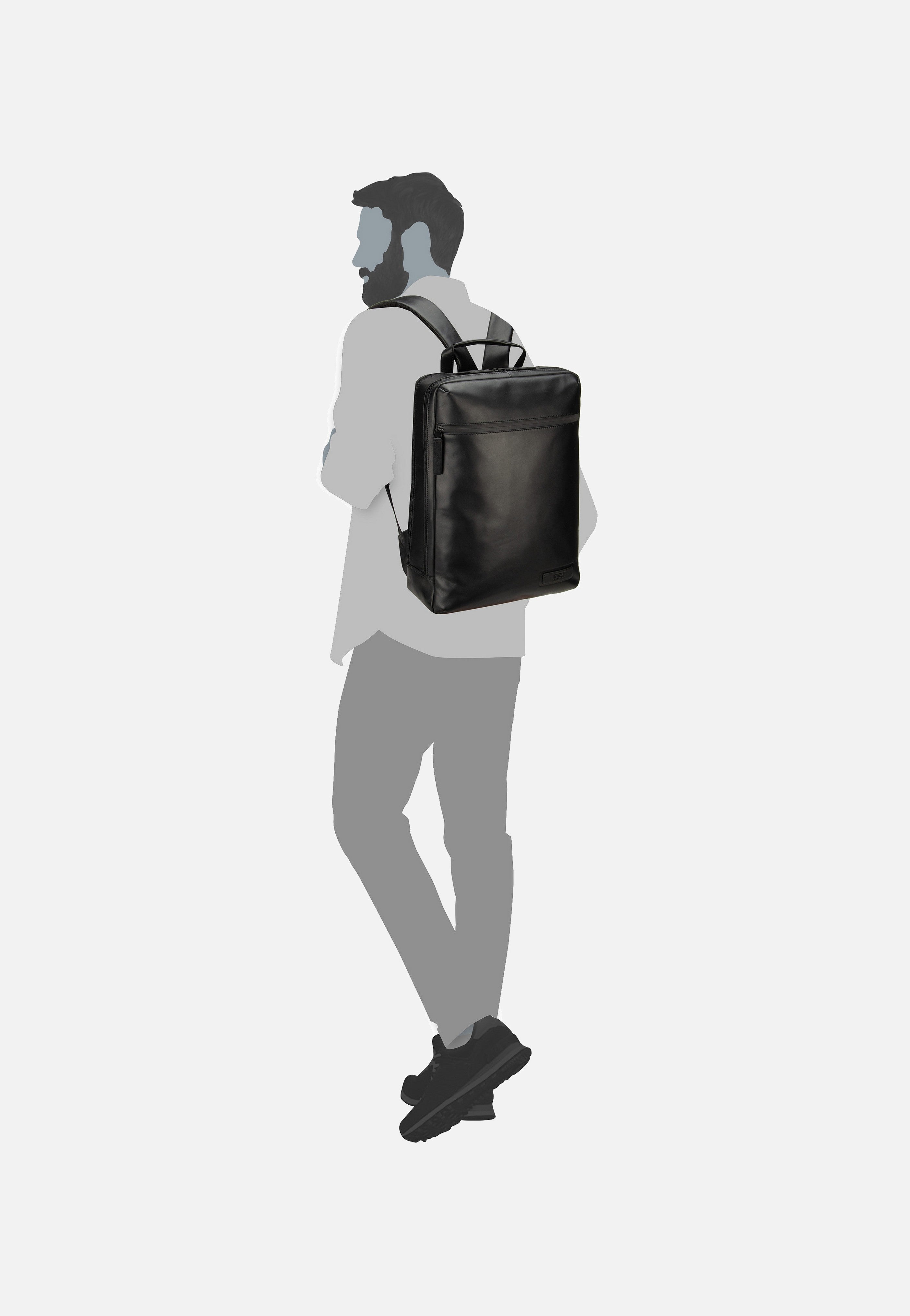 Aarhus 9125 Schwarz - Rucksack