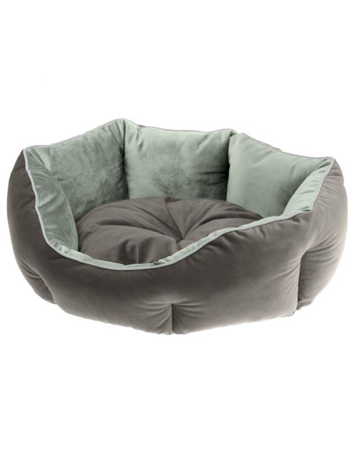 Ferplast Queen 50 Bedding Groen&Grijs - Kattenmand