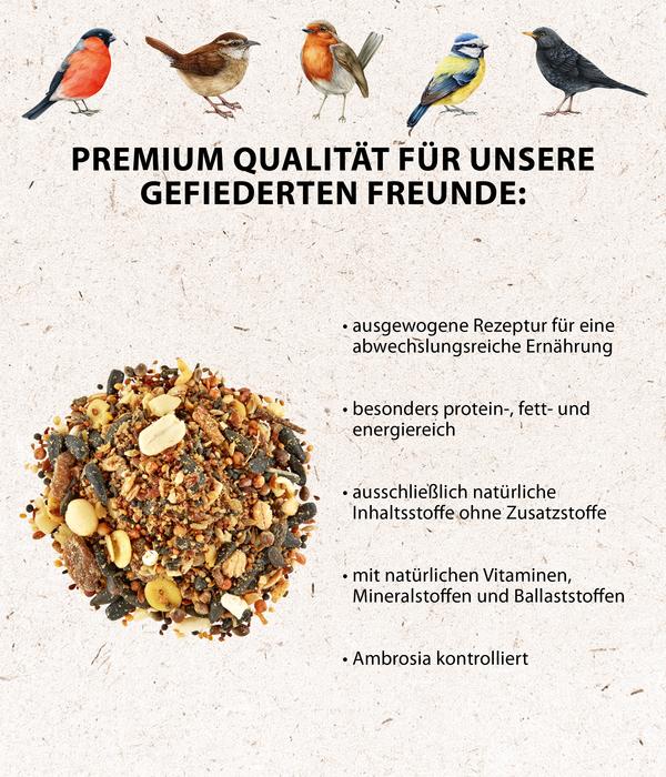 Dehner Natura Premium Wildvogel Körner- und