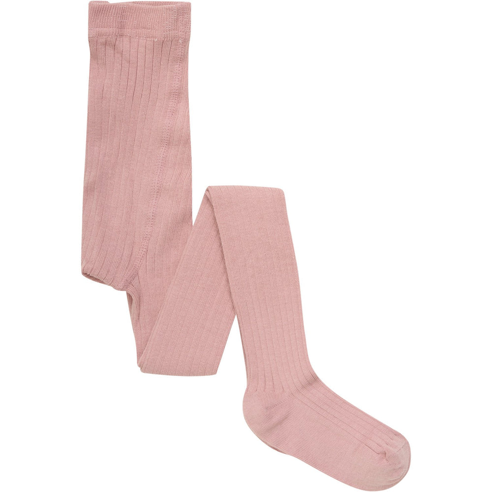 Køb Minymo Ash Rose Strømpebukser Solid Rib 2-Pak