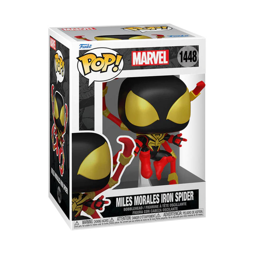 Funko Pop! figuur Marvel Spider-Man Miles Morales Iron Spider