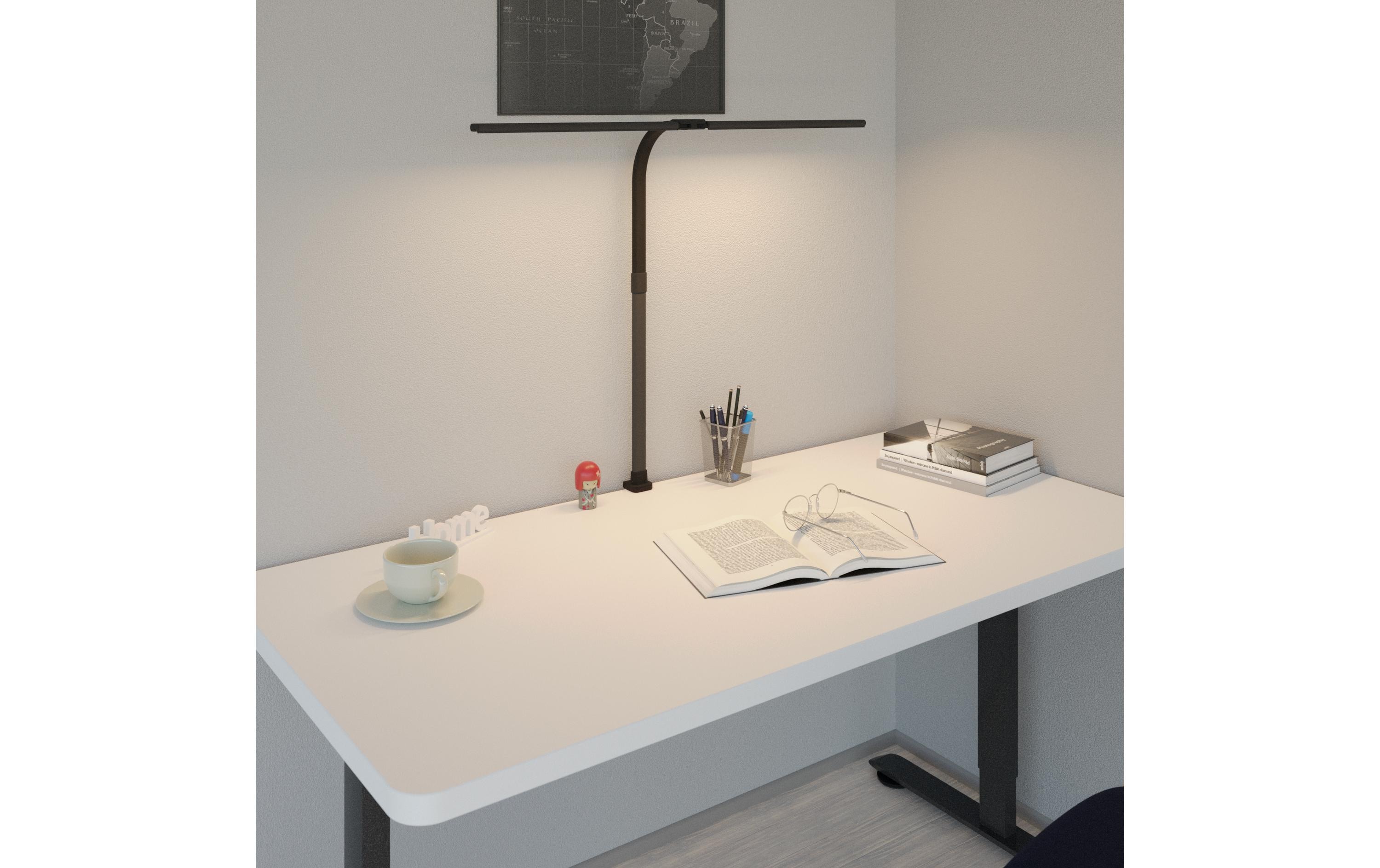 Schreibtischleuchte LED Nova 20 Watt, SchwarzBildschirmleuchte