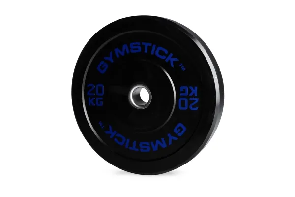 Gymstick Bumper Plate -levypaino, 20 kg