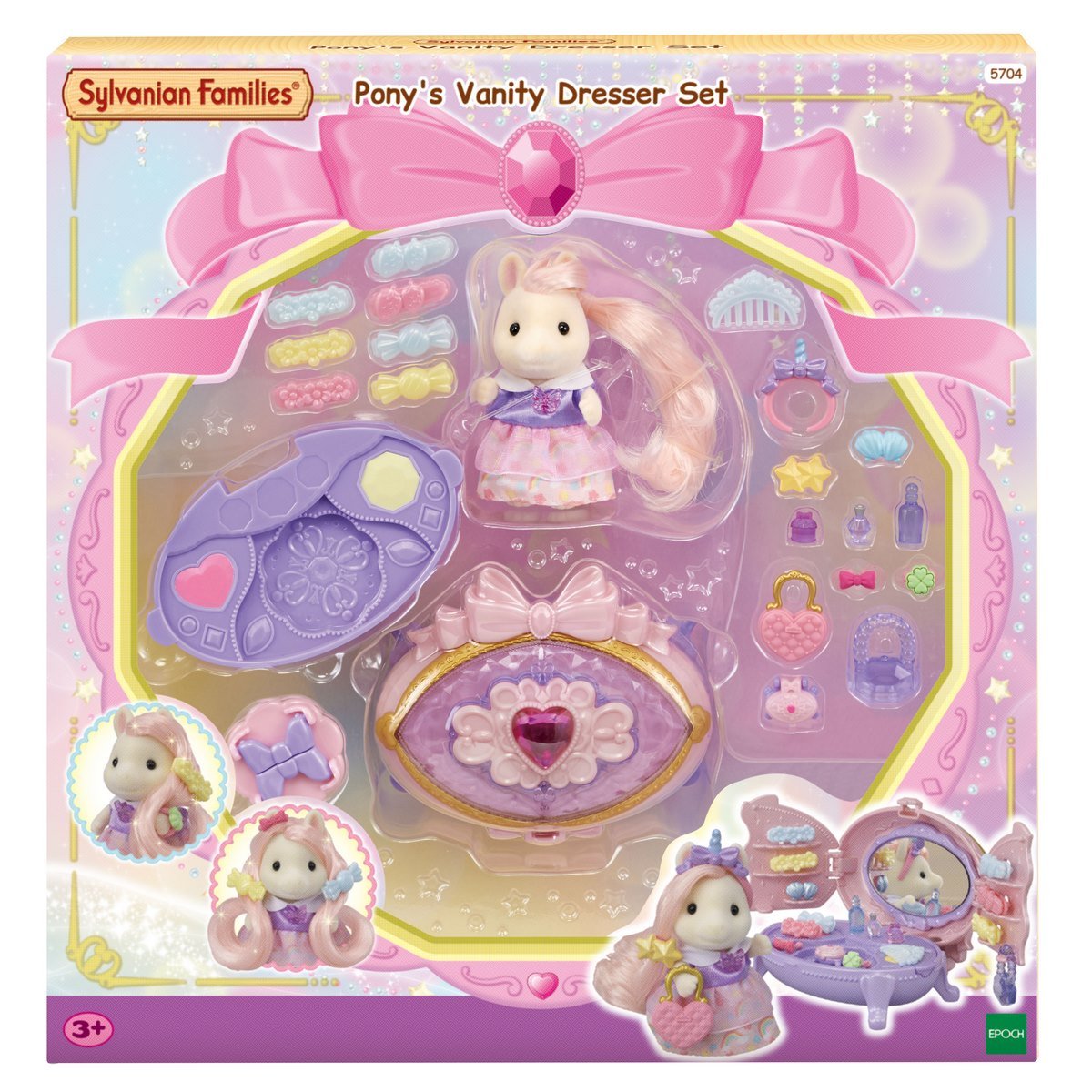 Coiffeuse de la fille Poney - Sylvanian Families 5704