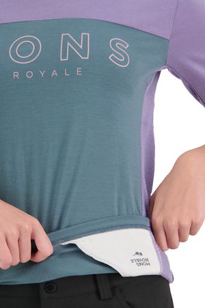 REDWOOD ENDURO Damen-Kurzarmshirt  thistleburnt sage  XS