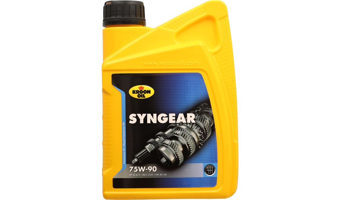 Gearolie Syngear 75W-90, 1 liter