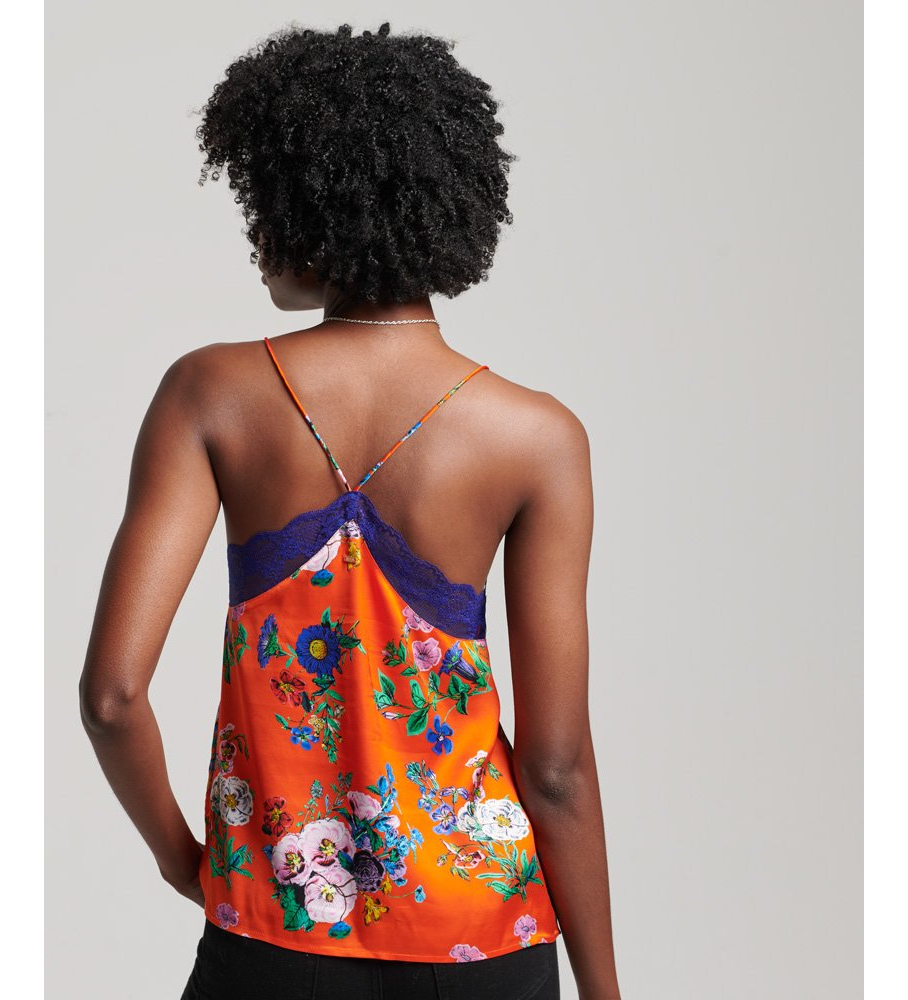 Regata vermelha de cetim Superdry