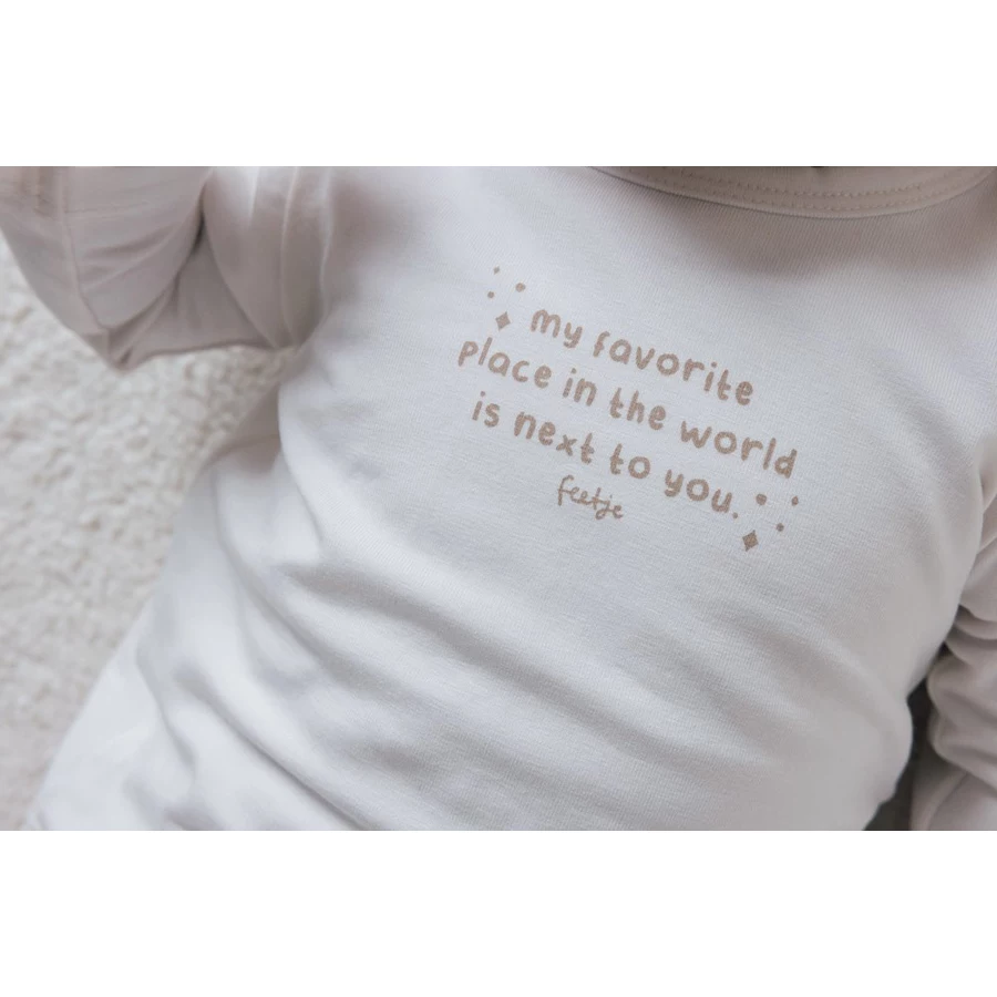 Feetje Langarmshirt The Magic is in You Offwhite