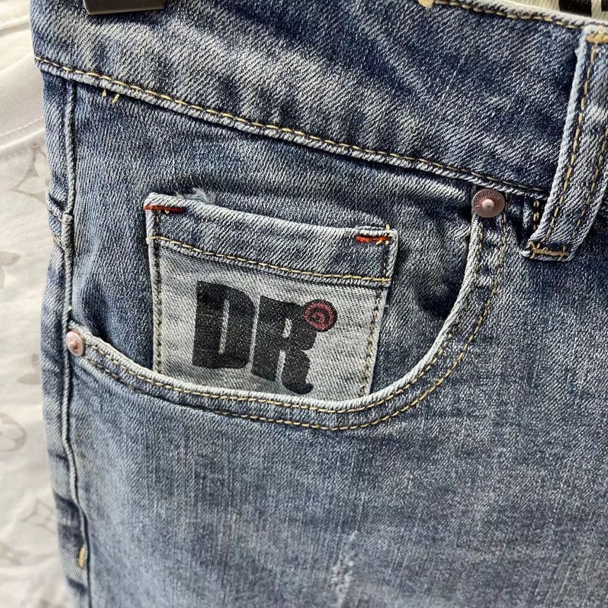 Urtishia - Gewassen denim shorts