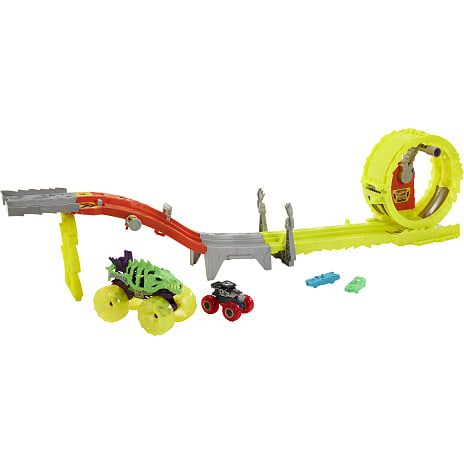 Hot Wheels Monster Trucks banesæt 1:64