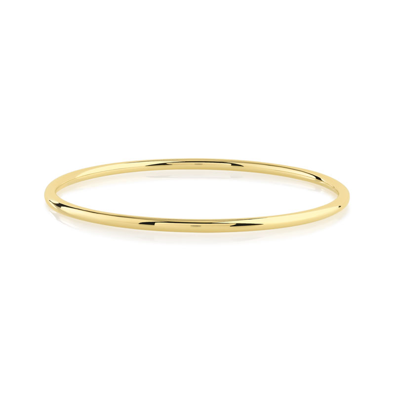 Bracelet jonc plaqué or