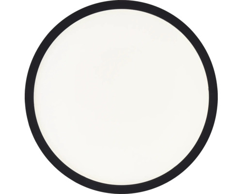 LED plafondlamp, 3-staps dimbaar, 17,5W, 2000 lm, 4000 K, geheugenfunctie, Ø x 29,4 cm, Brennan zwart/wit