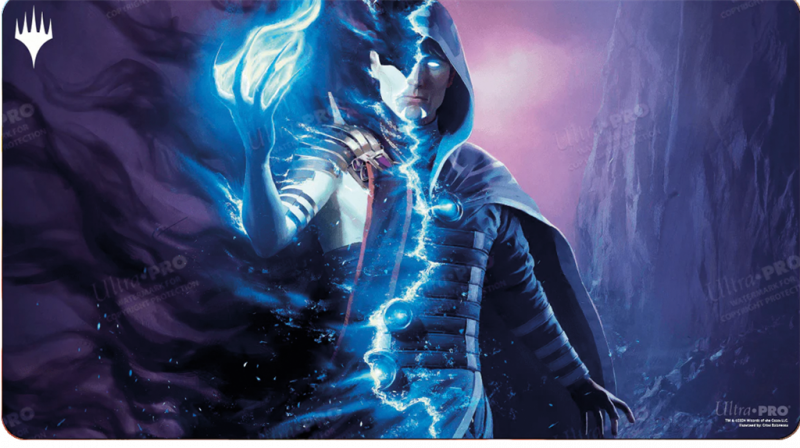 Magic the Gathering - Les Hors-la-loi de Croisetonnerre - Playmat - Jace ravivé