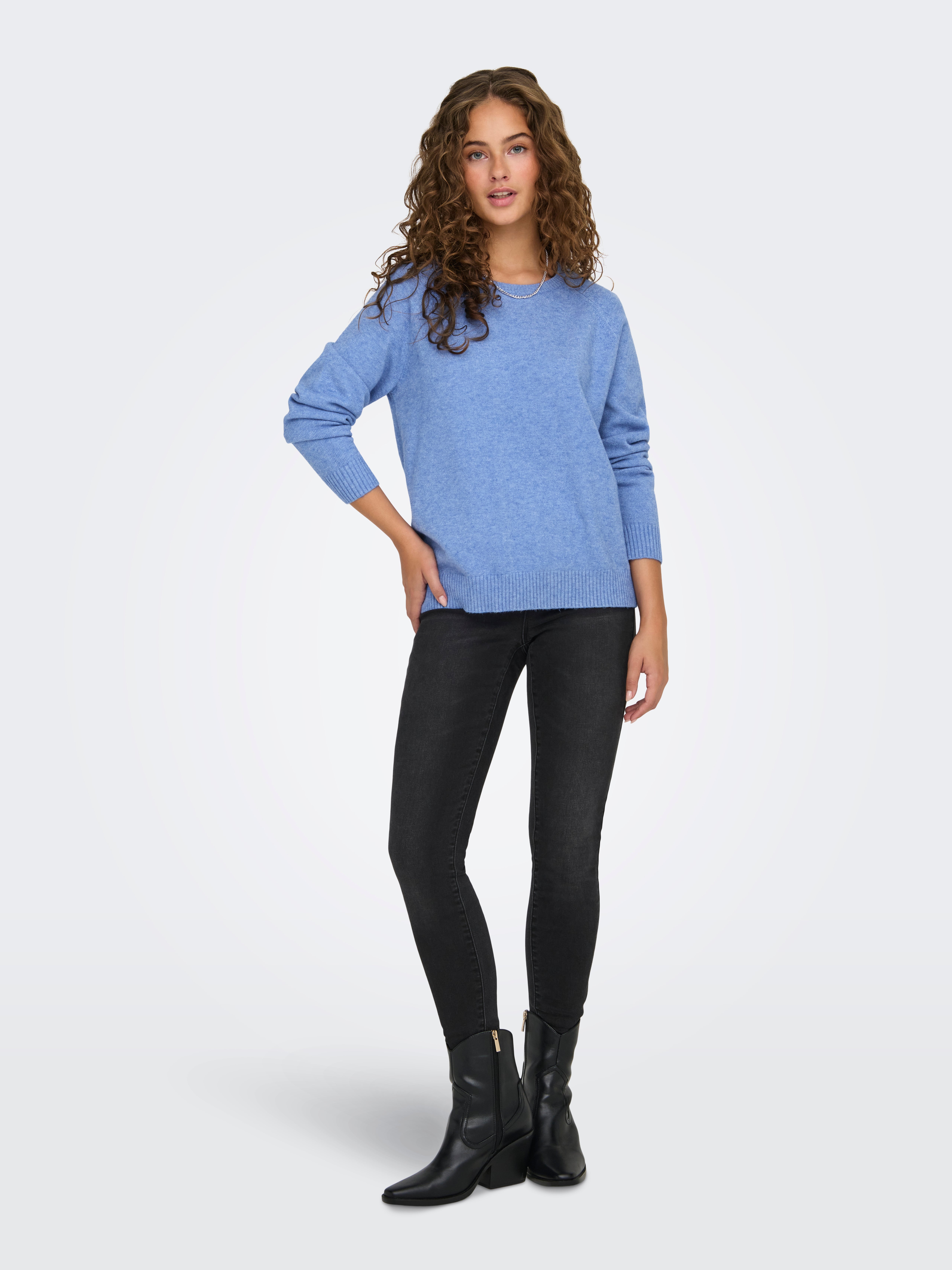 ONLLESLY Strickpullover Ultramarine