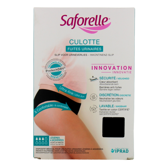 Saforelle Culotte Fuites Urinaires