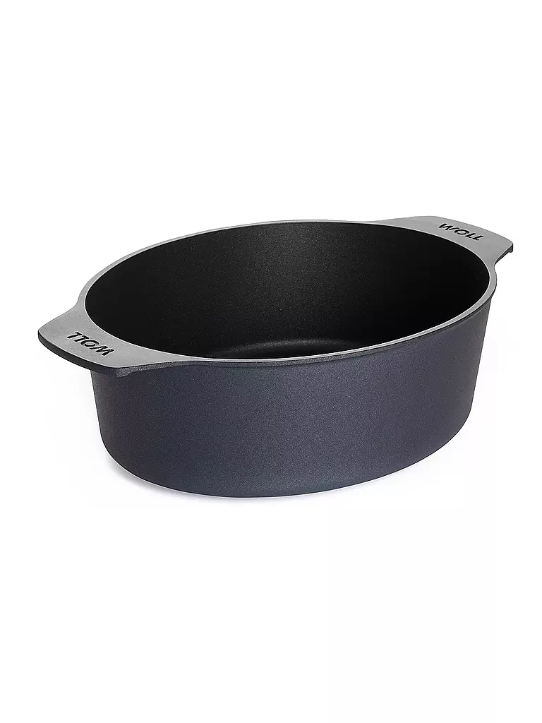 WOLL Gussbräter mit Deckel 27x22cm DIAMOND LITE Antihaft schwarz
