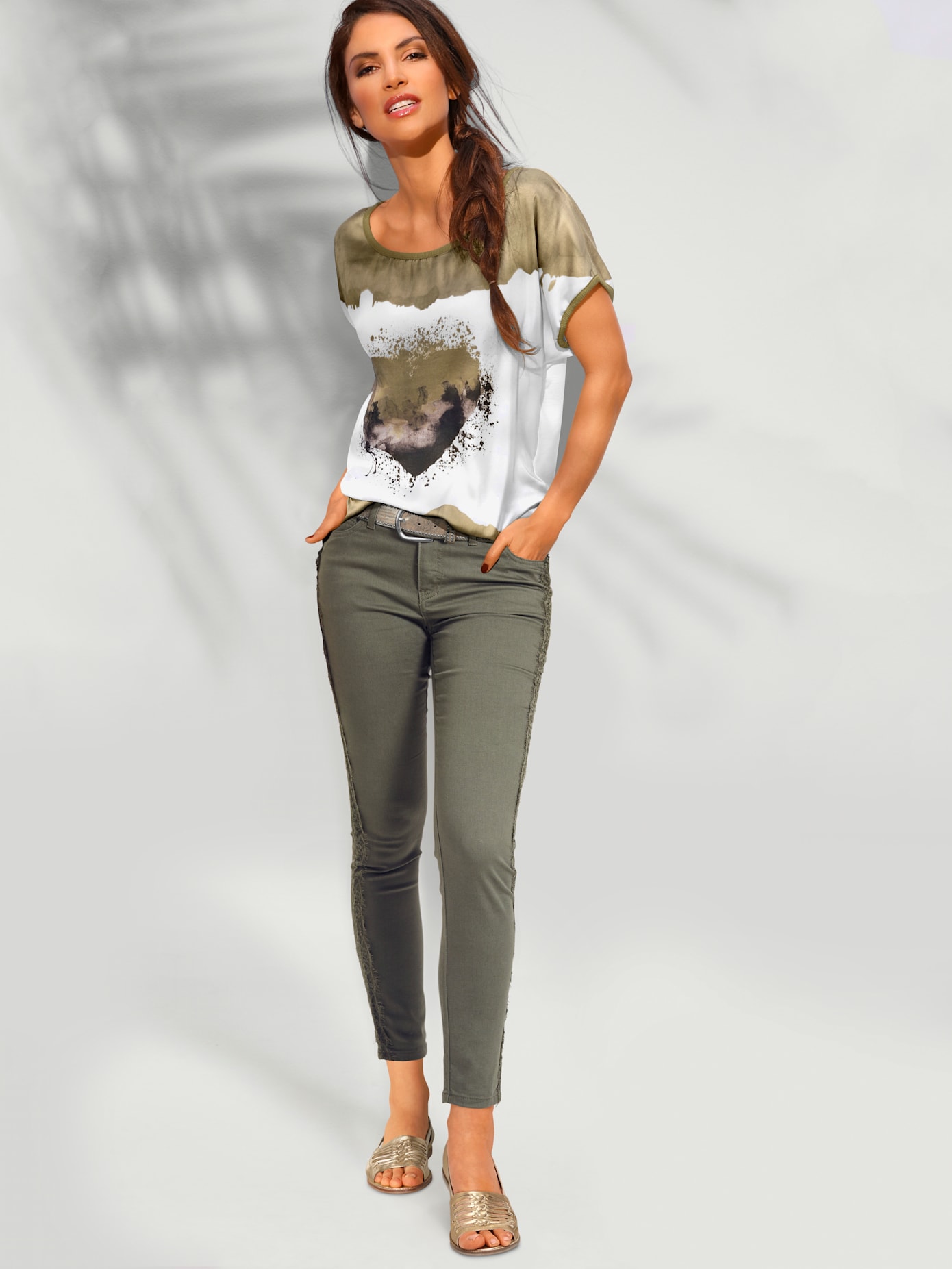 T-shirt imprimé look tendance