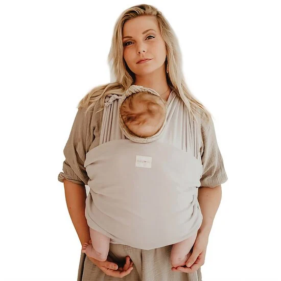 Porte-bébé Tricot-Easy   Warm Sand        de               Babylonia
