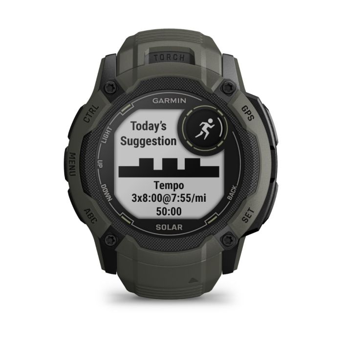 Garmin Unisex Ure Instinct 2X Solar Grøn